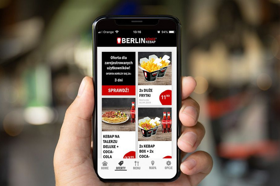 Berlin Döner Kebap z własną aplikacją mobilną