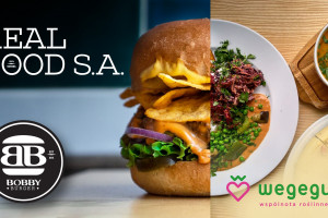 Bobby Burger tworzy Real Food SA, do której dołącza marka Wegeguru. W planach crowdfunding
