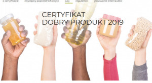 Certyfikat Dobry Produkt 2019. Zagłosuj!