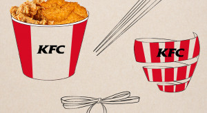 KFC bukietem ze stripsów celebrowało Dzień Kobiet