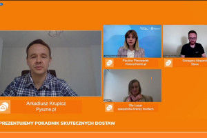 Webinar Pyszne.pl: dostawy to temat, nad którym trzeba cały czas pracować (wideo)