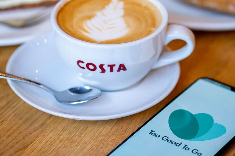 Costa Coffee i Too Good To Go: 10 014 uratowanych posiłków w ciągu miesiąca