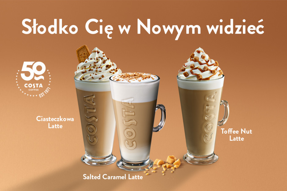 Costa Coffee wystartowała z nową, zimową kampanią