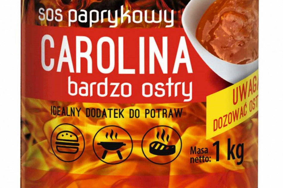 Carolina – najostrzejszy sos paprykowy w ofercie Fanex