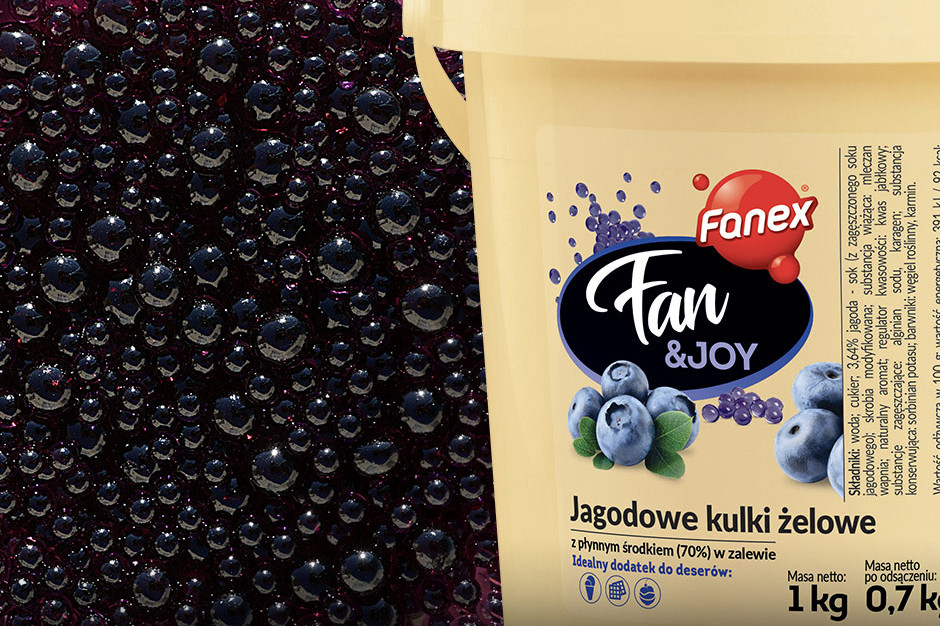 Oferta sklepu Fanex została wzbogacona o oryginalne dodatki do deserów – kulki żelowe Fan&Joy.  / fot. materiały prasowe