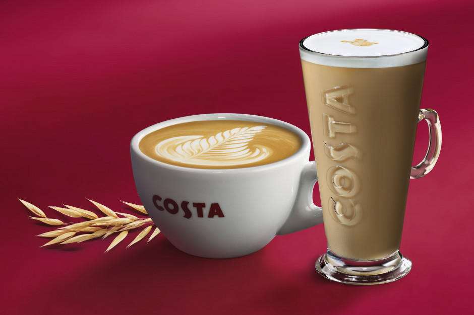 Costa Coffee wprowadza wegański napój owsiany