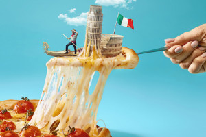 Protestujący w Rzymie przedstawiciele branży gastronomicznej rzucali petardami
