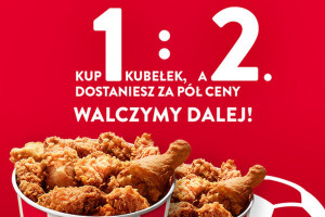 Kubełek KFC reaguje na przegraną Polaków