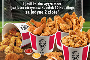 KFC Kubełek Kibica. Jeśli Polska wygra mecz, duża promocja