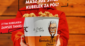 Nowa promocja KFC - metalowy „Kubełek za Pół”