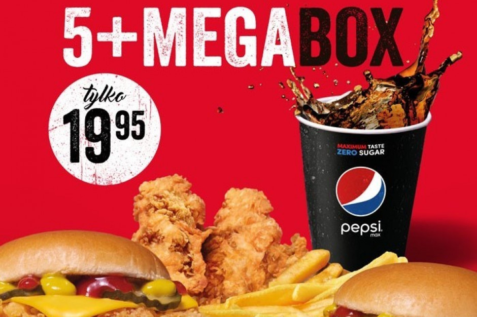 W KFC wystartowała oferta 5+ MegaBox