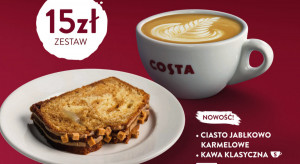 Jesienne menu w kawiarniach Costa Coffee