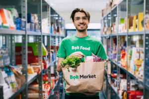Bolt Food ruszył w Estonii z usługą Bolt Market