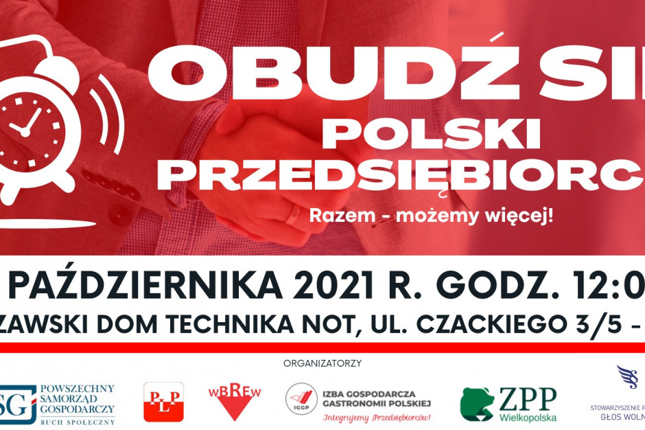 IGGP współorganizuje spotkanie: Obudź się polski przedsiębiorco
