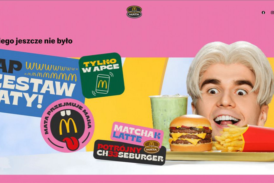 Mata w McDonald's. Zestaw rapera już dostępny w sieci fast food