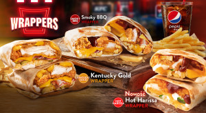 KFC Wrappers: Nowość Hot Harissa Wrapper od KFC
