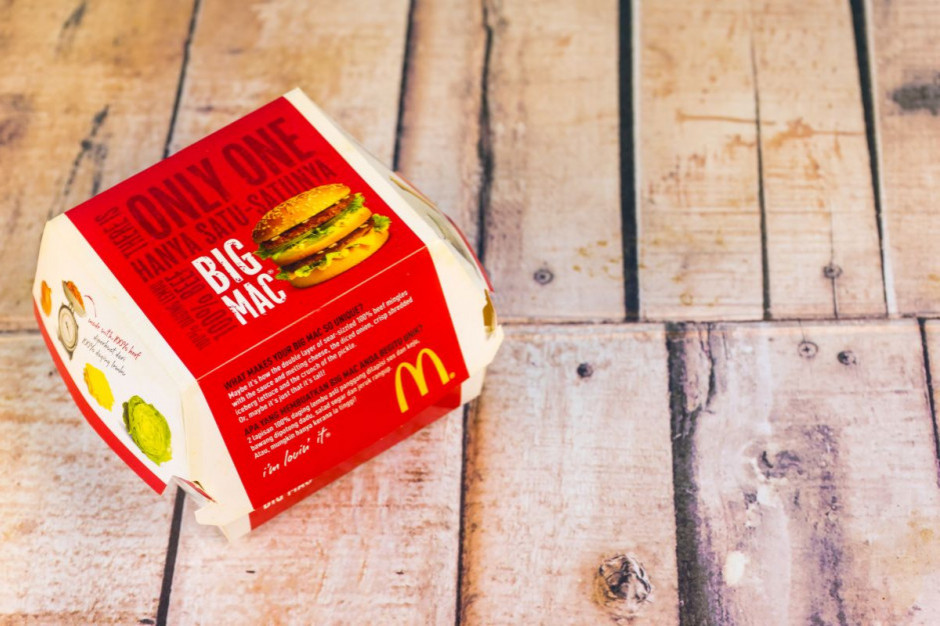 Najdroższy Big Mac na świecie - 44,5 dol. za Big Mac z frytkami i colą!
