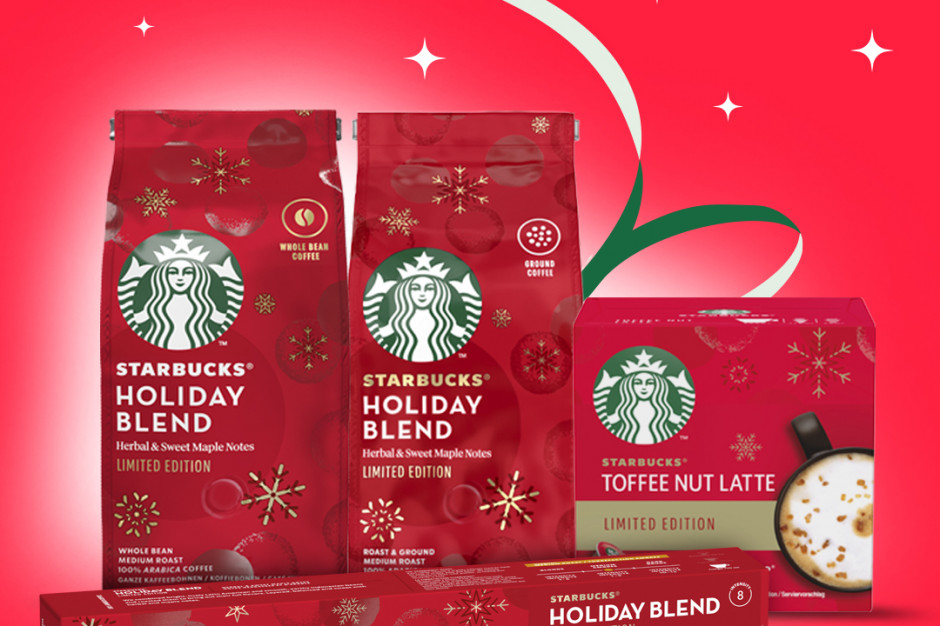 Limitowana edycja kaw Starbucks na Święta