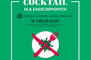ORZO zaprasza zaszczepionych na darmowy cocktail