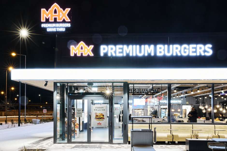 MAX Premium Burgers z trzecim lokalem w Gdańsku