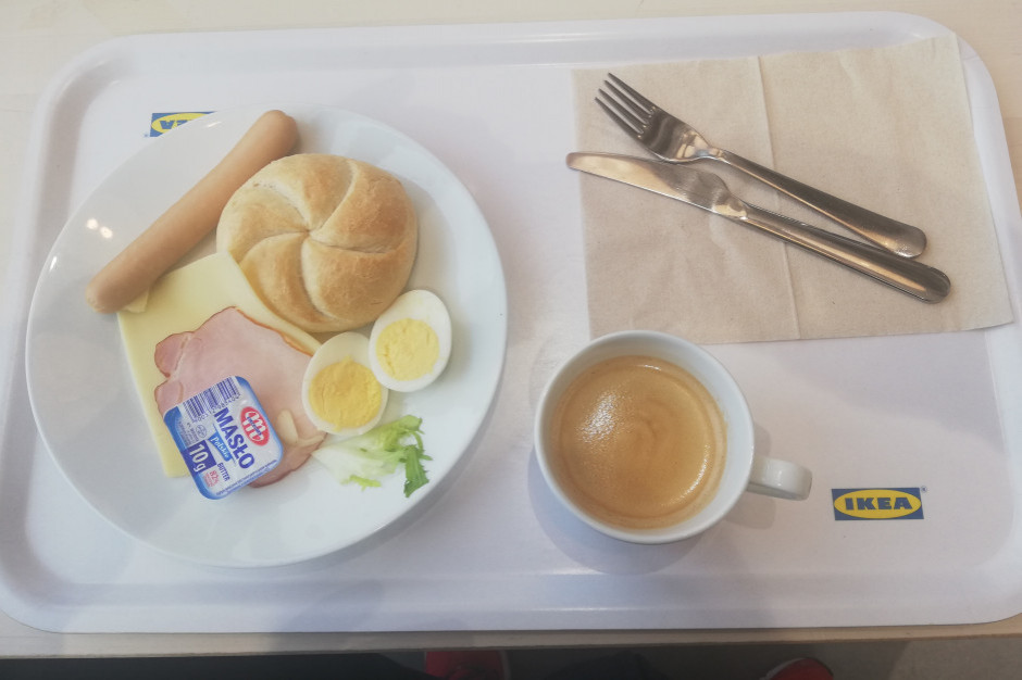 Śniadanie w IKEA. Ile kosztuje?