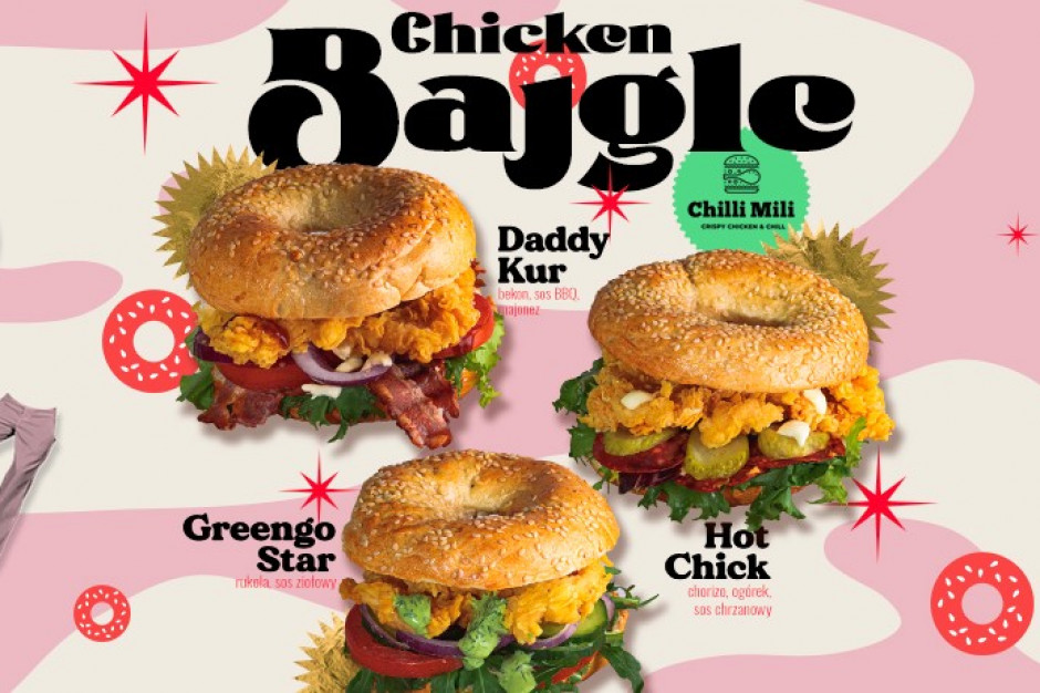 Chicken Bajgle – nowa kanapka w Chilli Mili