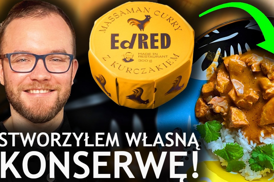 Maciej Je zamknął w konserwie Ed RED swoje ulubione curry. Ile kosztuje puszka?