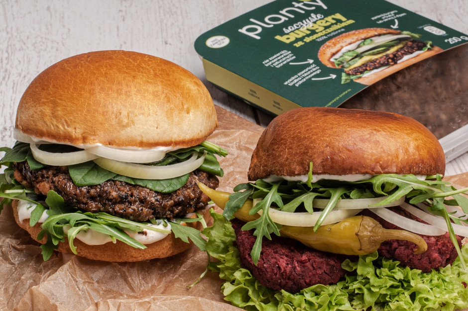 Planty - nowe roślinne alternatywy burgerów, kiełbasek i klopsików