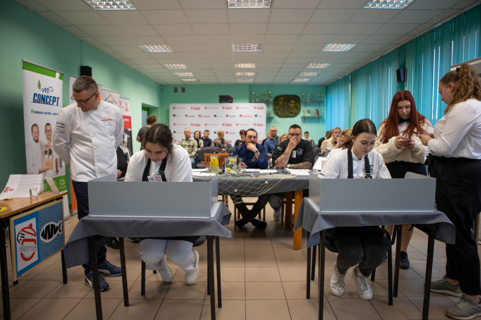 Uczniowie szkół gastronomicznych zmierzyli się w turnieju kucharskim w Poznaniu. / Fot. Materiały prasowe