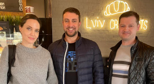 Lviv Croissants, który odwiedziła Angelina Jolie planuje ekspansję. Ma się pojawić też w Polsce