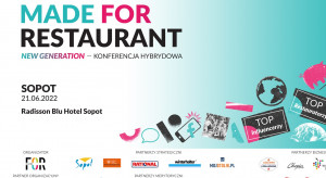 Konferencja Made For Restaurant już 21 czerwca w Sopocie