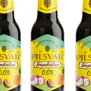 Pilsvar Tropikalne 0,0 proc. - nowe  smakowe piwo bezalkoholowe
