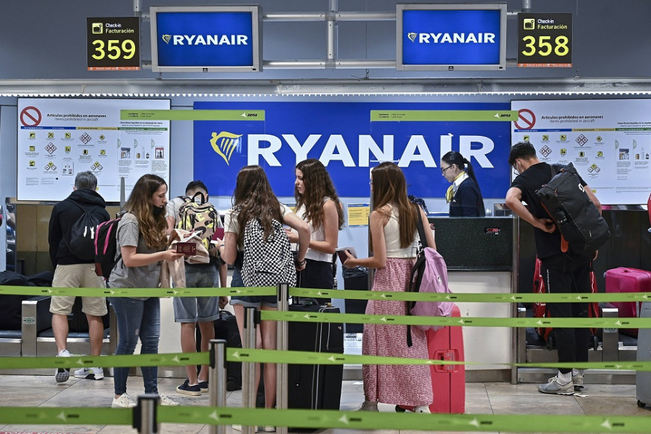 Hiszpania: pracownicy Ryanair wznowili strajk; 146 opóźnionych lub odwołanych lotów