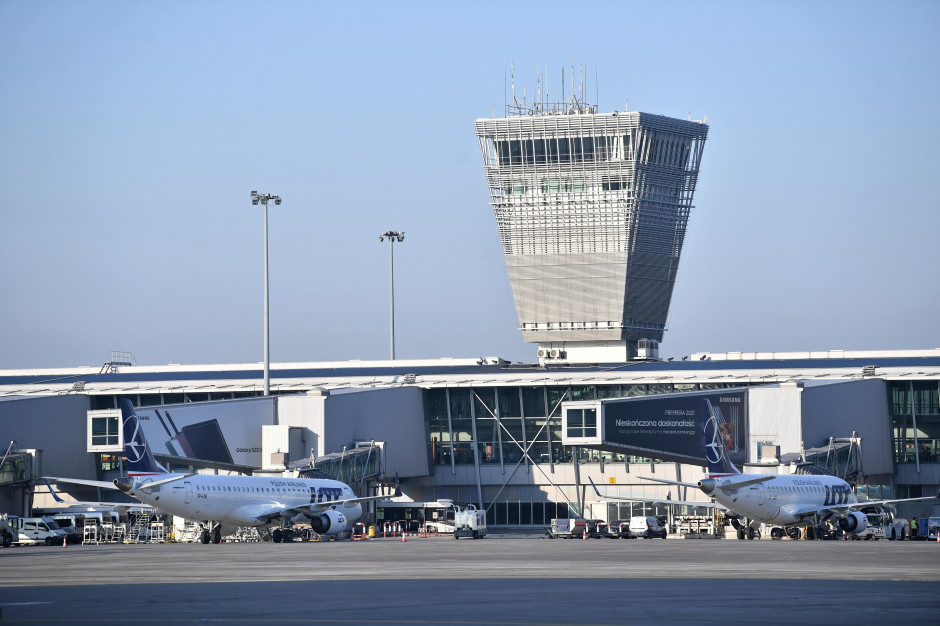 Ponad 5,7 mln pasażerów obsłużyły polskie lotniska w I kw. br. Najwięcej lotnisko Chopina w Warszawie