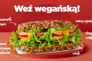 Circle K ma pierwszą w swojej ofercie w 100% wegańską kanapkę