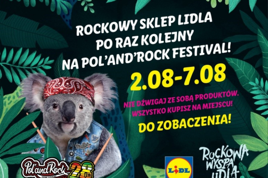 Lidl Polska ponownie na Pol’and’Rock Festival
