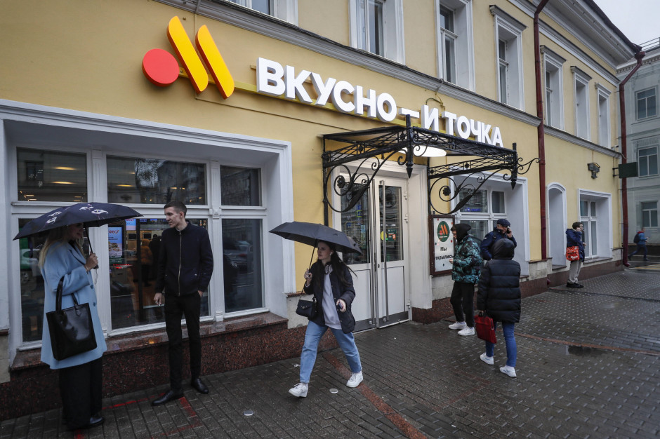 To koniec McDonald's na Białorusi. Zastąpi go rosyjska sieć Wkusno i Toczka