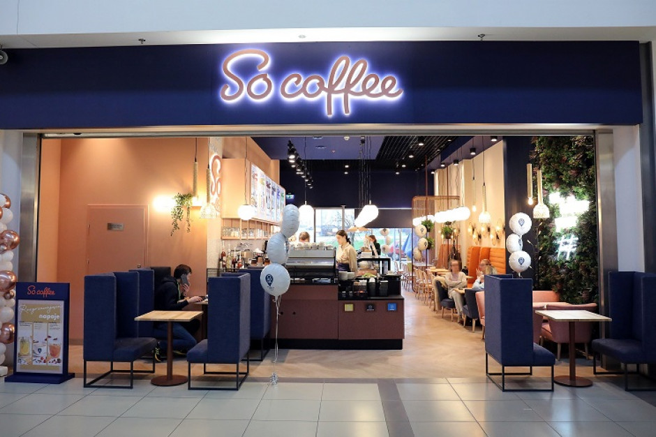 Kawiarnia So Coffee otworzyła się w NoVa Park. To pierwszy lokal pod tym szyldem w Lubuskim