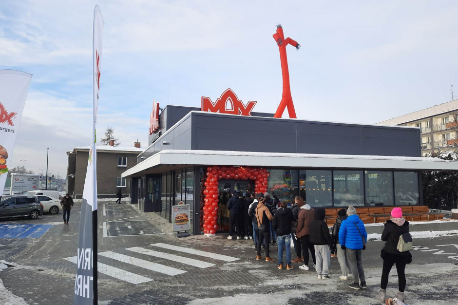MAX Premium Burgers w Katowicach otwarty. To 20 lokal sieci w Polsce
