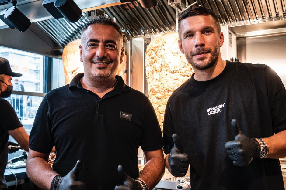 Lukas Podolski już wkrótce otworzy punkt z kebabem na Śląsku