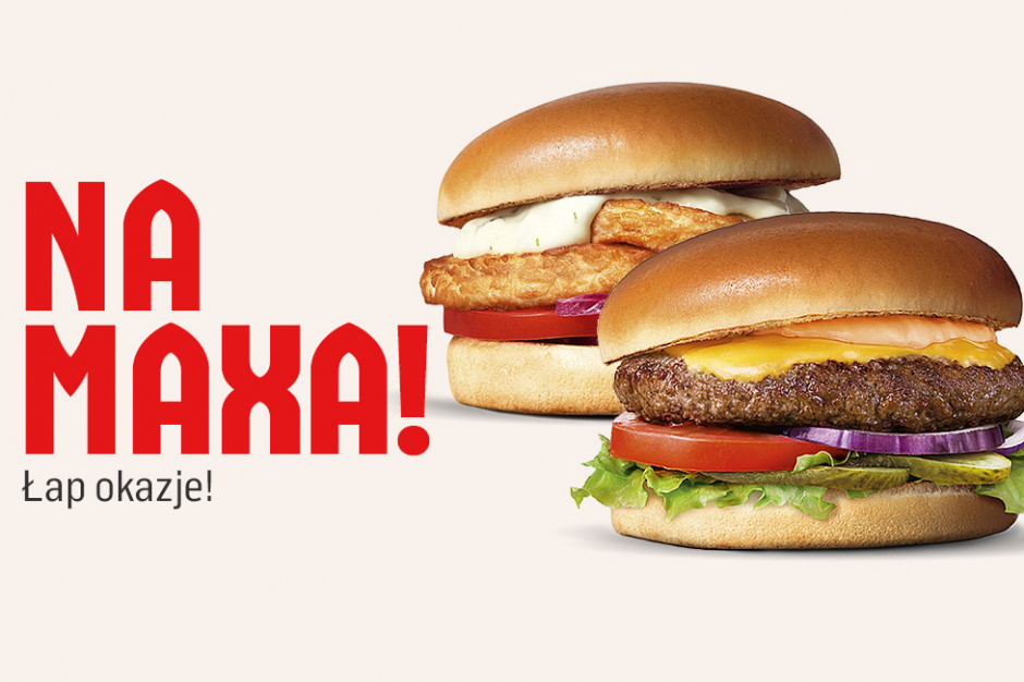 MAX Premium Burgers startuje z noworocznymi promocjami i wprowadza nowości do aplikacji