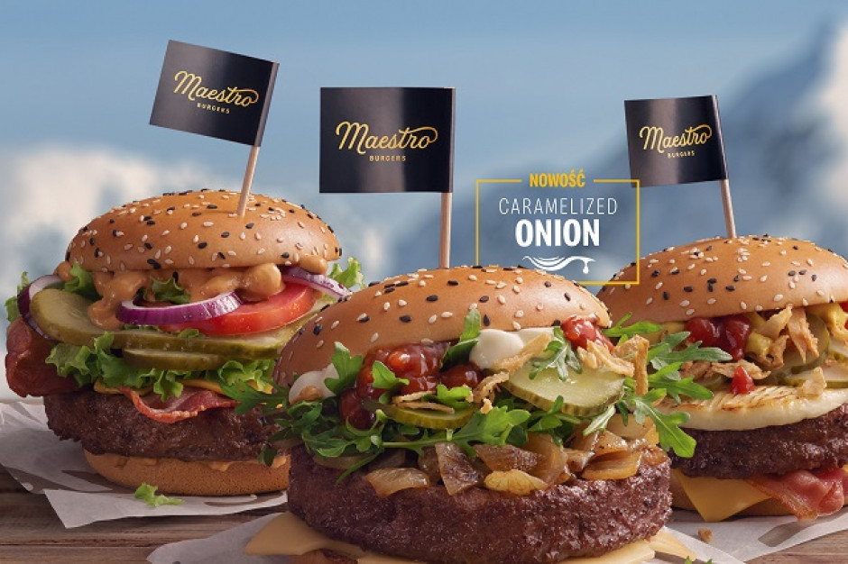 Burger Maestro wraca do McDonald’s. Nowy smak to coś dla fanów karmelizowanej...