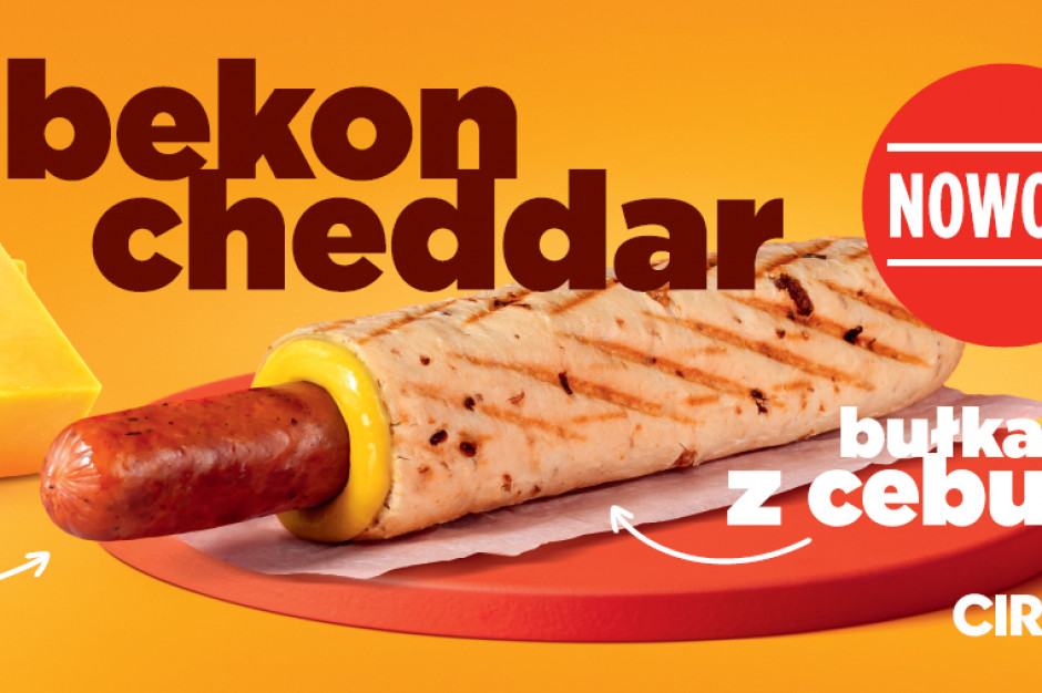 Nowy hot dog Bekon & Cheddar na stacjach Circle K