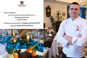 Polskie Skarby Kulinarne: Restauracja Da Vinci najlepsza w Świętokrzyskiem i druga w Polsce