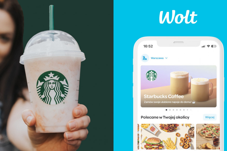 Starbucks dołącza do oferty Wolt