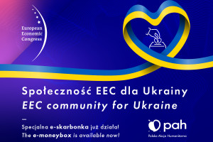 Społeczność EEC dla Ukrainy - e-skarbonka już działa. Na pomoc wciąż czeka 17,6 mln osób w Ukrainie