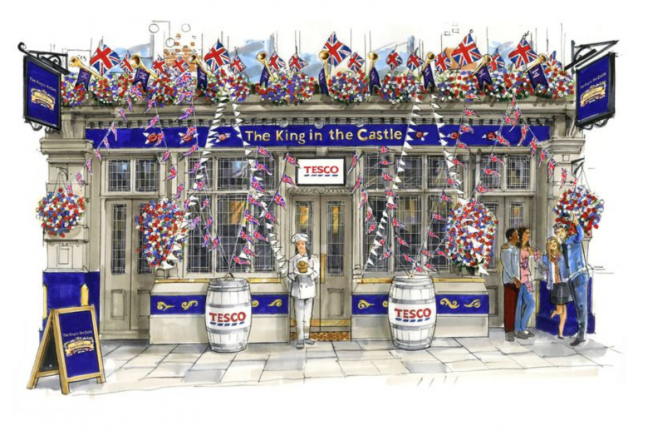 Ten pub Tesco otwiera się tylko na koronację Karola III. Co będzie serwował?