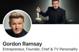 Gordon Ramsay założył profil na LinkedIn. Zaczął od promowania swojego programu Food Stars