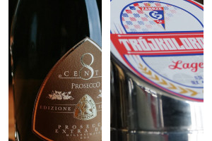 „Niebieskie” prosecco i „trójkolorowe” piwo. Kibic piłkarski na „spożywczych” zakupach