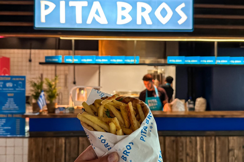 Kolejny Pita Bros otwarty. Grecki street food można zjeść teraz i na Powiślu